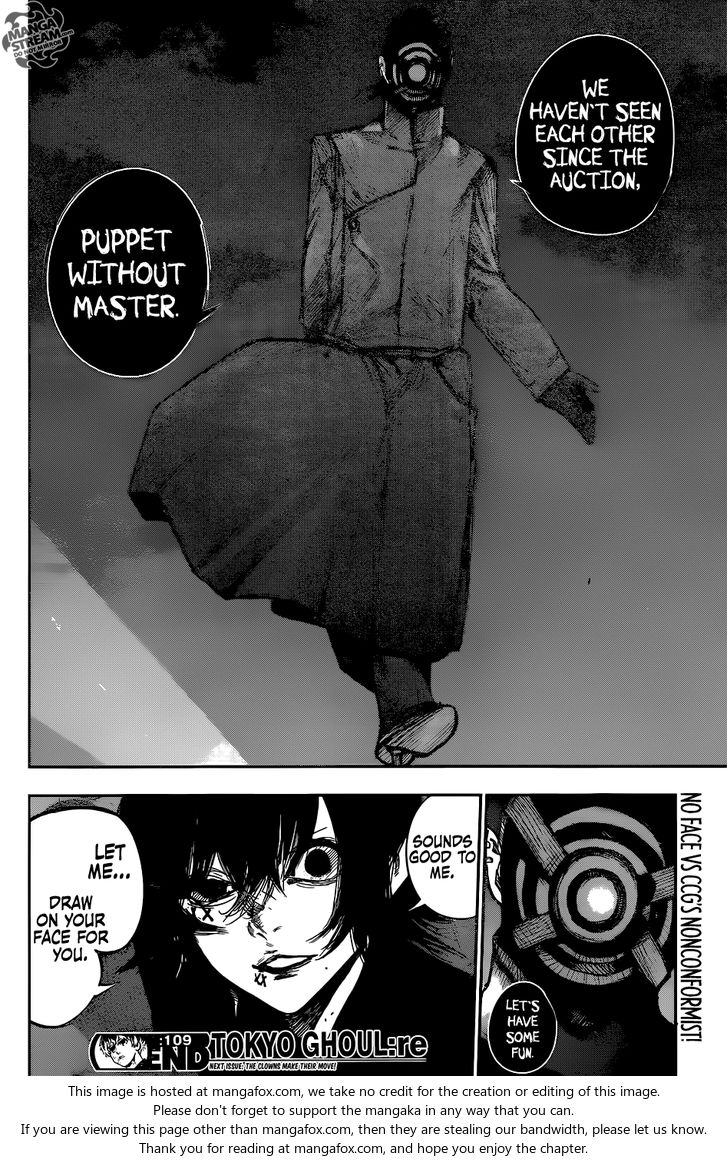 Read Tokyo Ghoul re en Manga Online