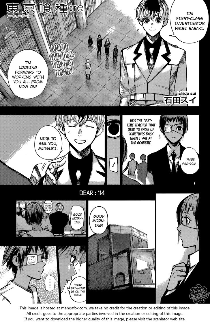 Read Tokyo Ghoul re en Manga Online