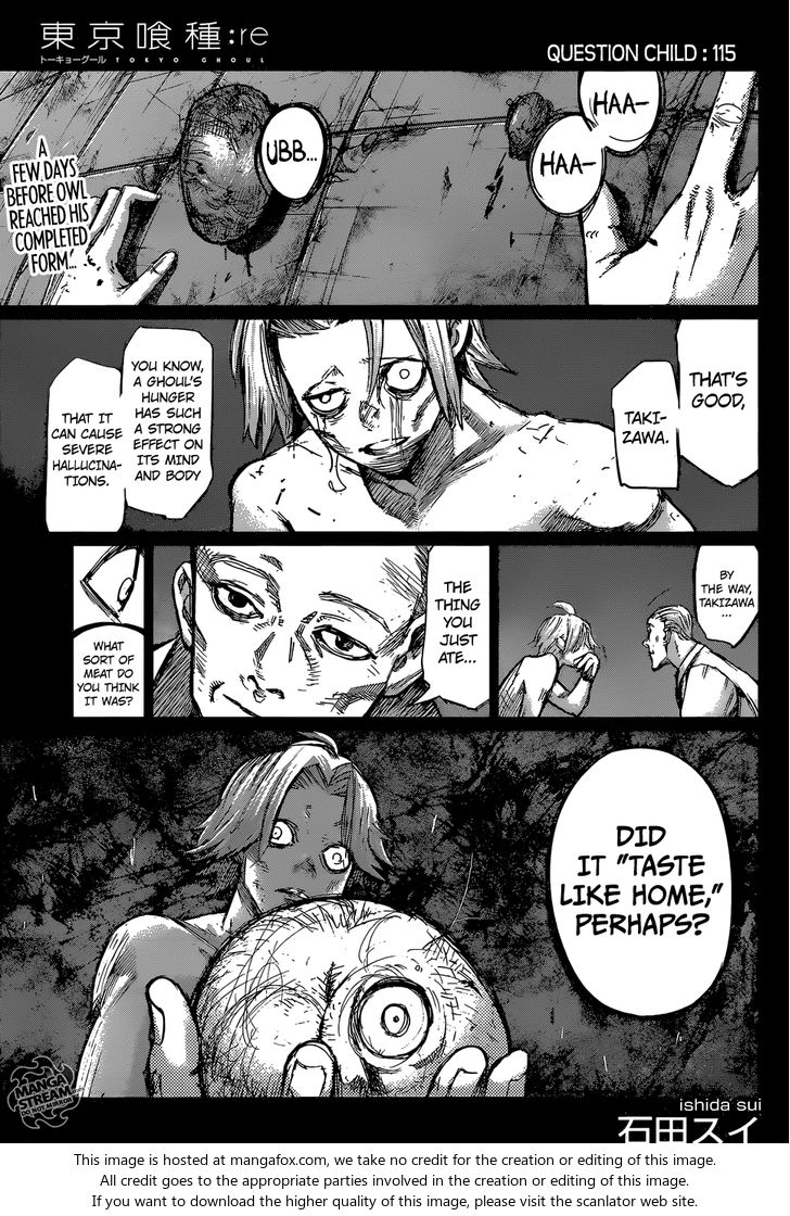Read Tokyo Ghoul re en Manga Online