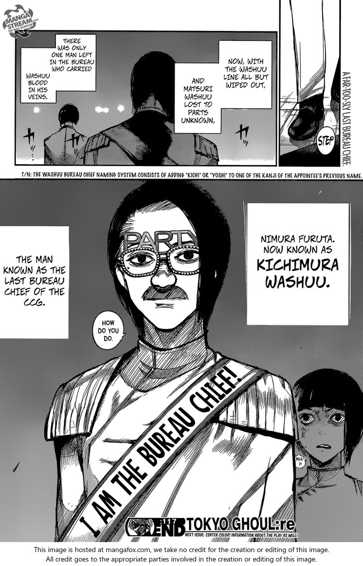 Read Tokyo Ghoul re en Manga Online