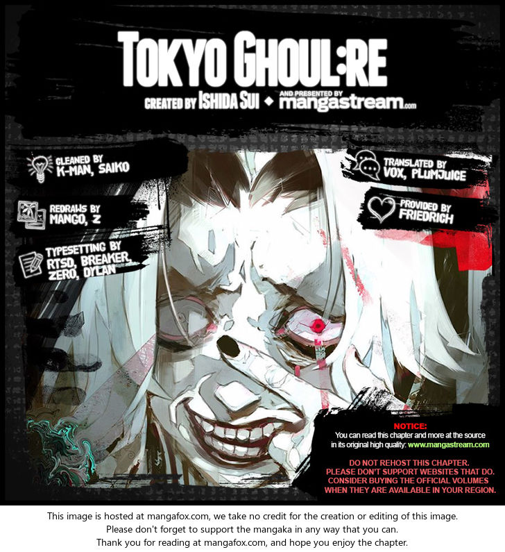 Read Tokyo Ghoul re en Manga Online