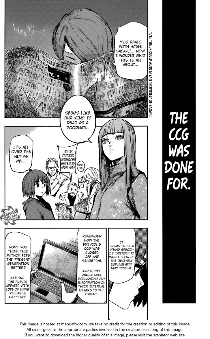 Read Tokyo Ghoul re en Manga Online
