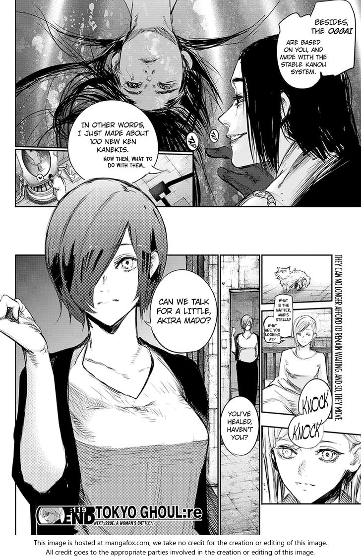 Read Tokyo Ghoul re en Manga Online