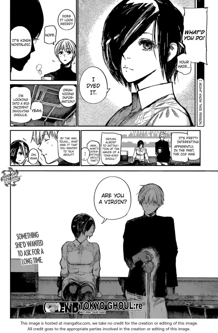 Read Tokyo Ghoul re en Manga Online