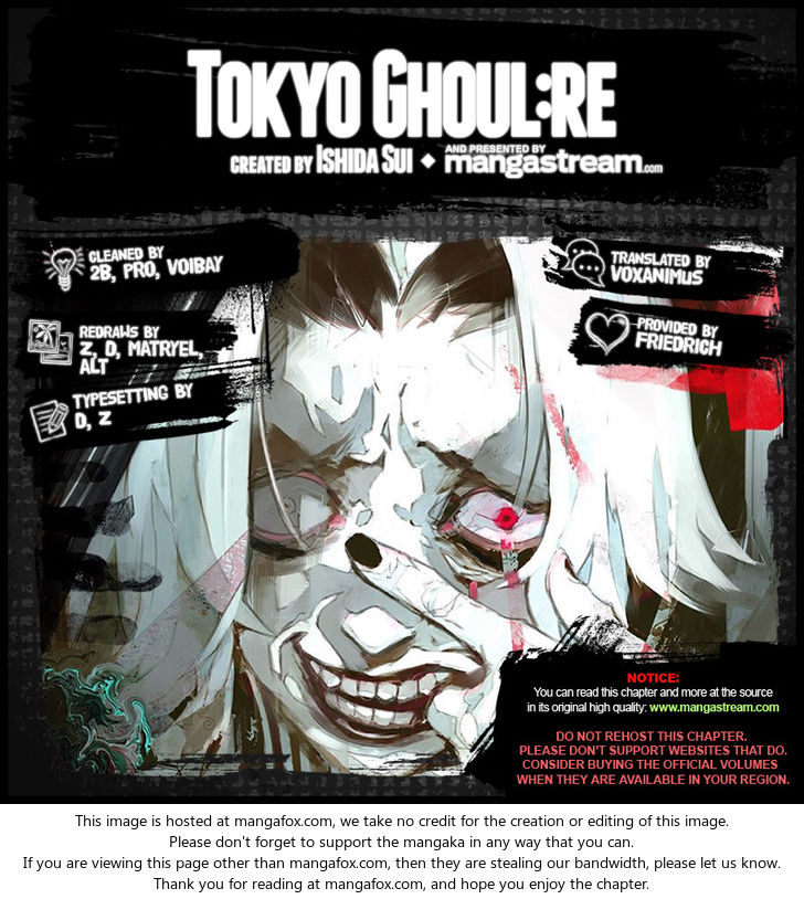 Read Tokyo Ghoul re en Manga Online