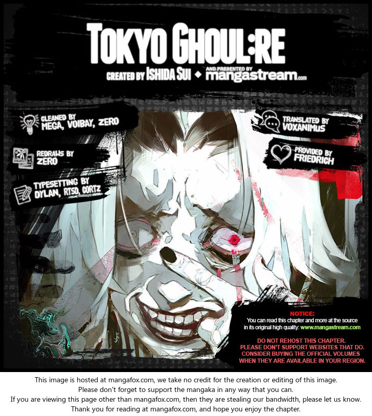 Read Tokyo Ghoul re en Manga Online