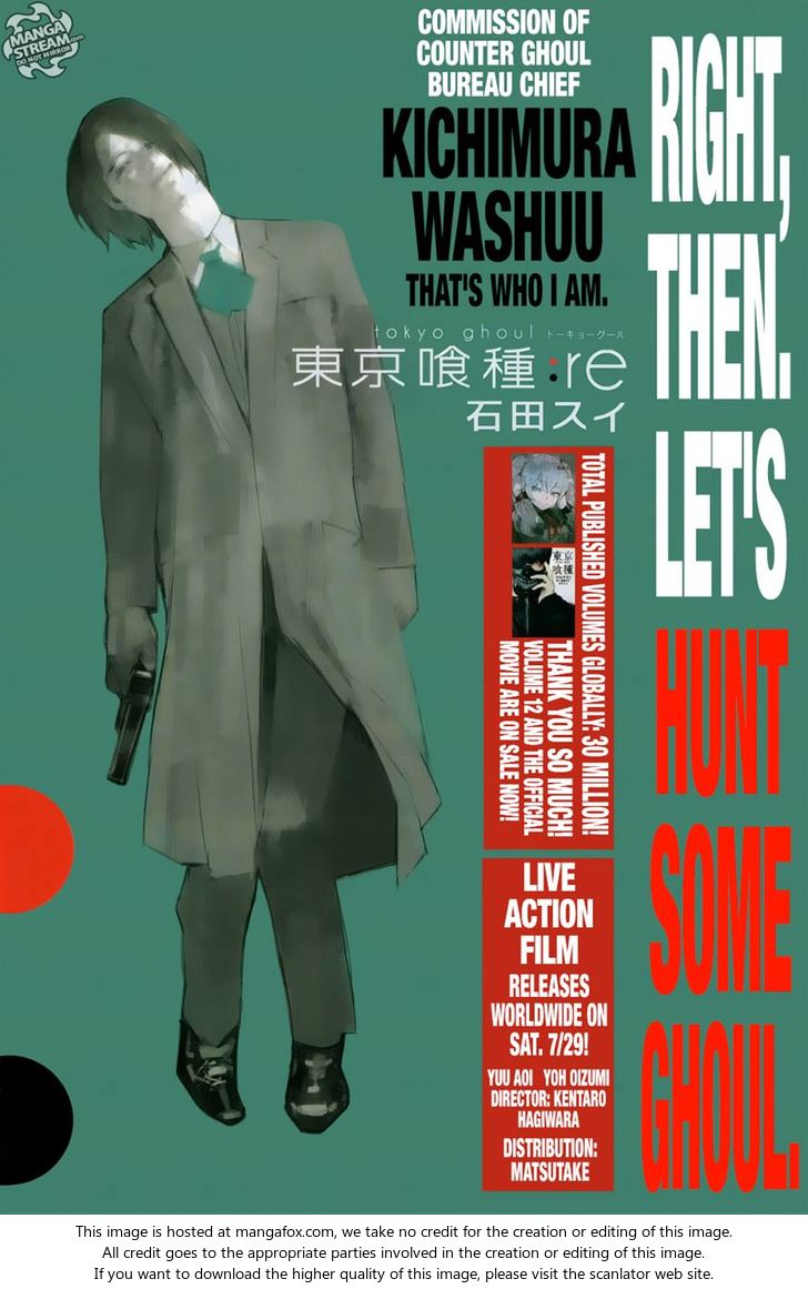 Read Tokyo Ghoul re en Manga Online