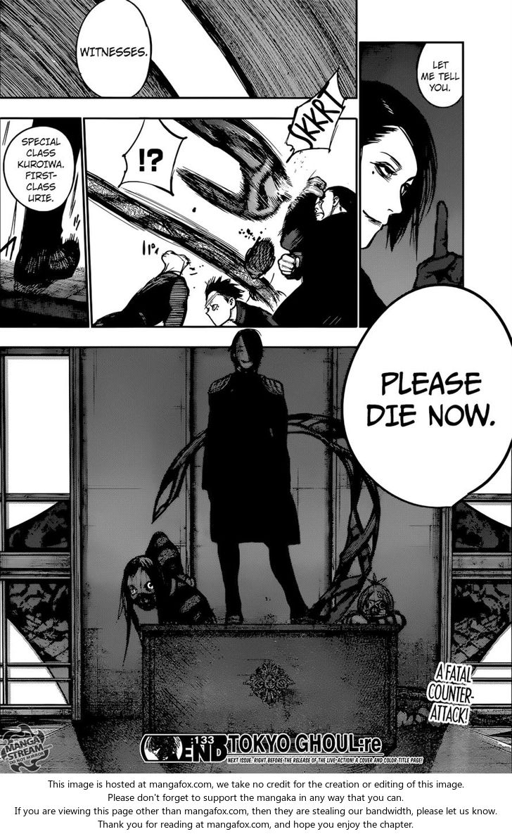 Read Tokyo Ghoul re en Manga Online