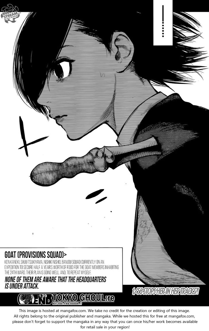 Read Tokyo Ghoul re en Manga Online