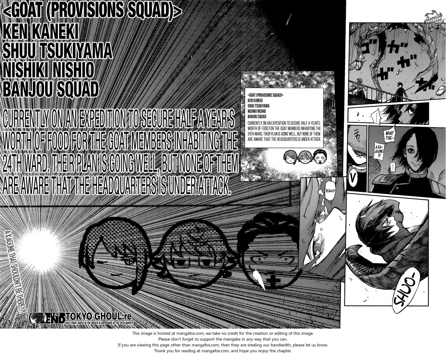 Read Tokyo Ghoul re en Manga Online