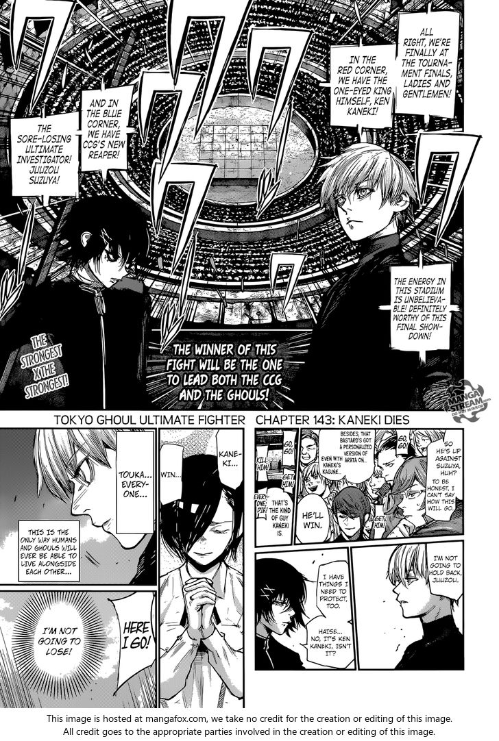 Read Tokyo Ghoul re en Manga Online