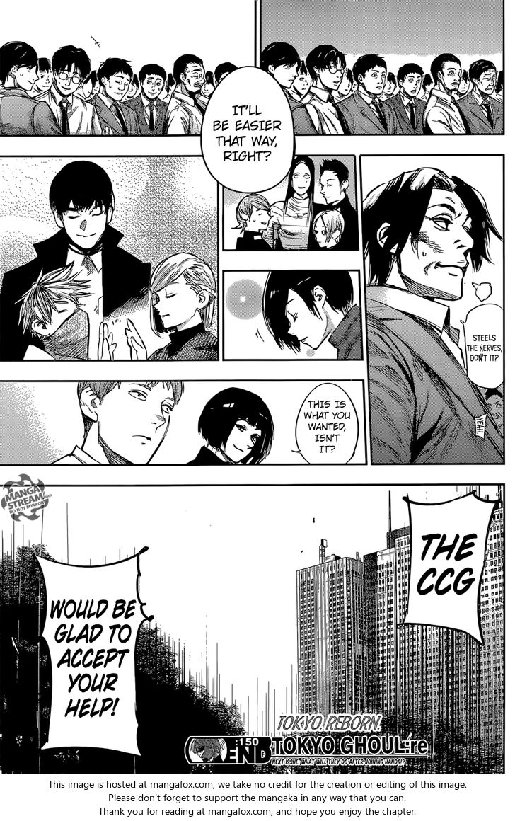 Read Tokyo Ghoul re en Manga Online