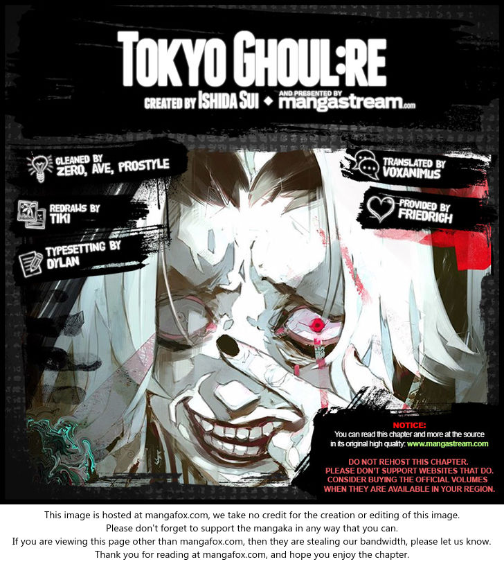 Read Tokyo Ghoul re en Manga Online