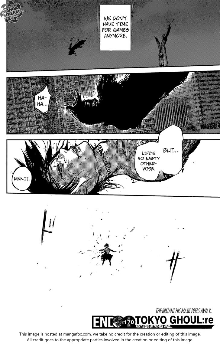 Read Tokyo Ghoul re en Manga Online