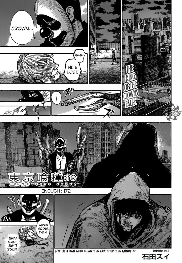 Read Tokyo Ghoul re en Manga Online
