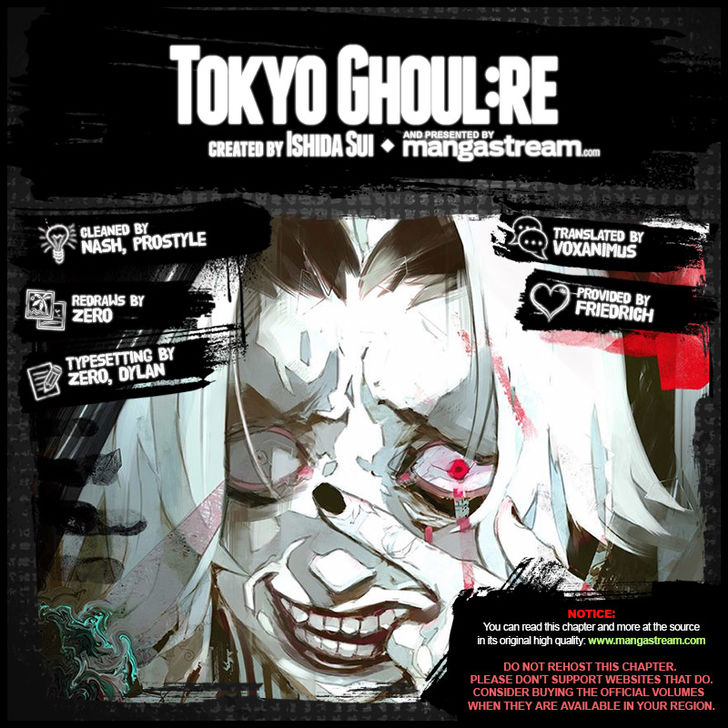 Read Tokyo Ghoul re en Manga Online