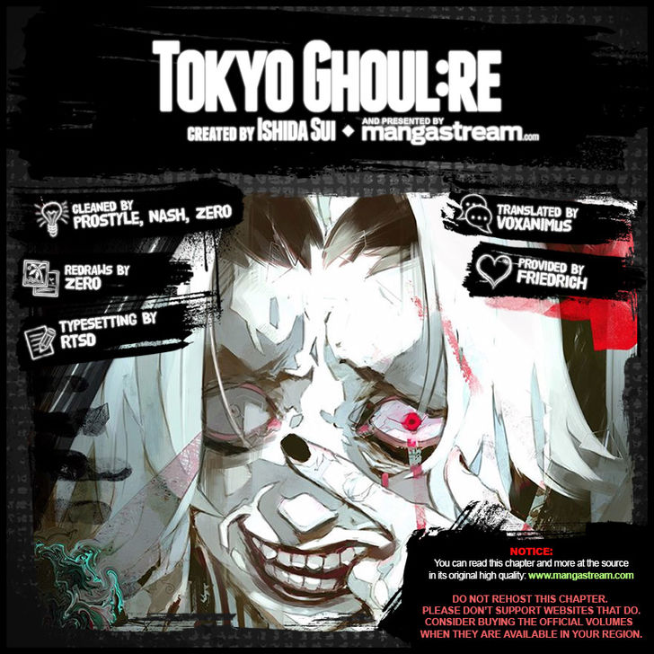 Read Tokyo Ghoul re en Manga Online