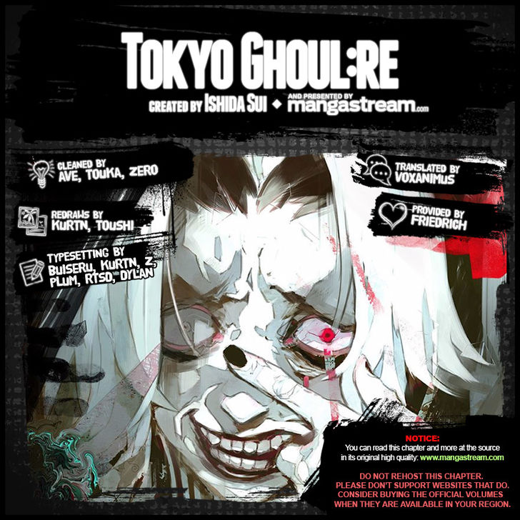 Read Tokyo Ghoul re en Manga Online