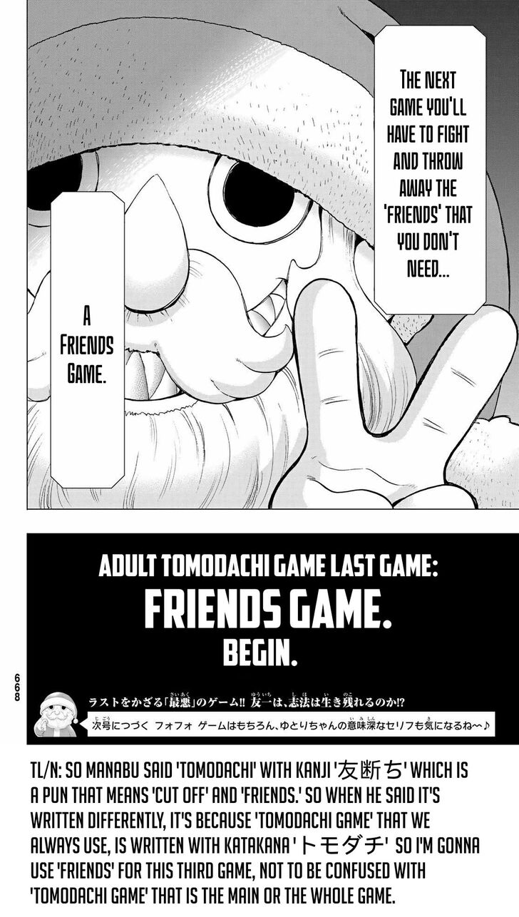 Read Tomodachi Game en Manga Online
