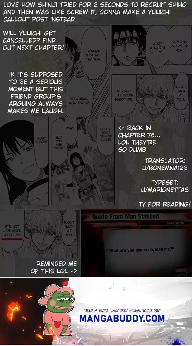 Read Tomodachi Game en Manga Online