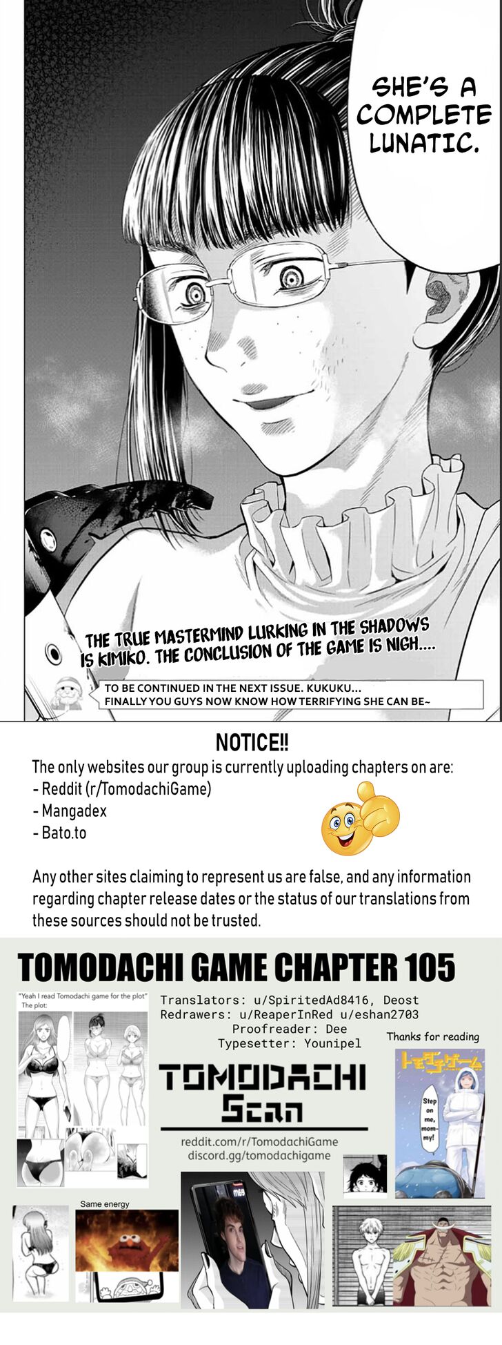 Read Tomodachi Game en Manga Online