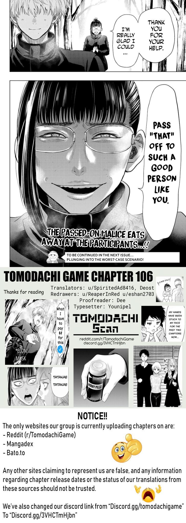 Read Tomodachi Game en Manga Online