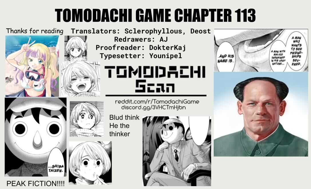 Read Tomodachi Game en Manga Online