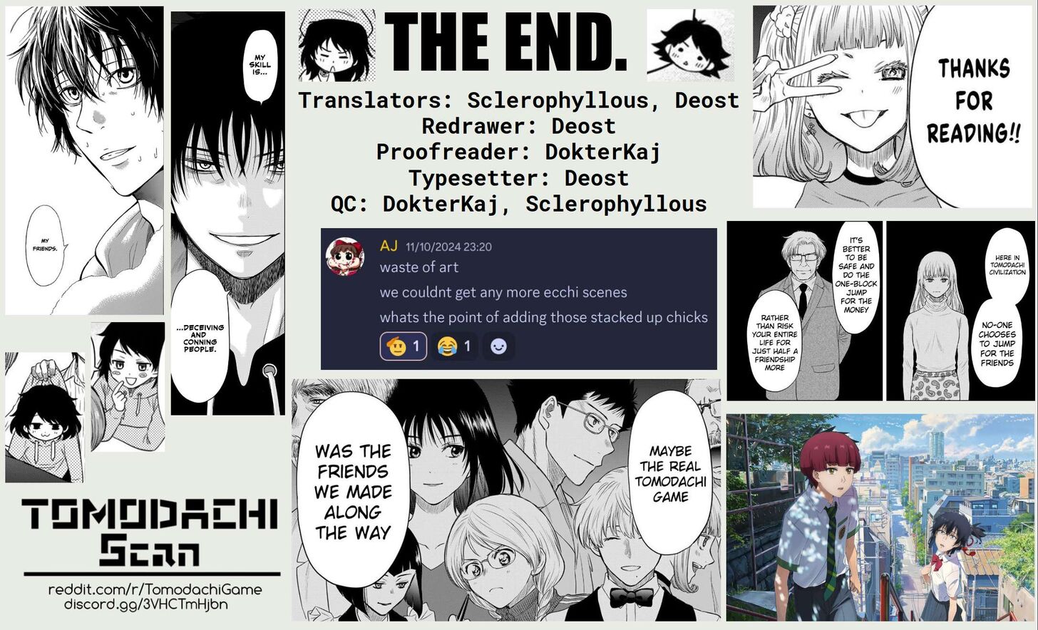 Read Tomodachi Game en Manga Online