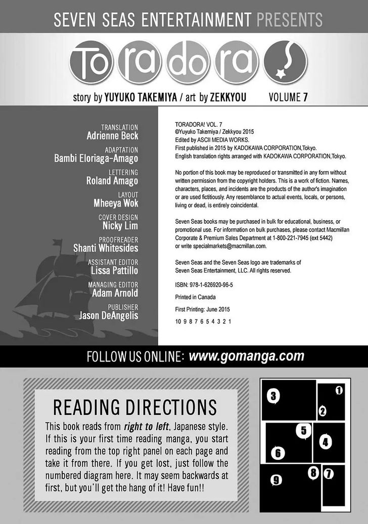 Read Toradora! EN Manga Online