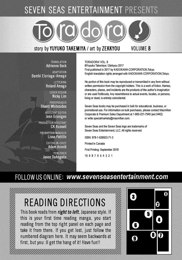 Read Toradora! EN Manga Online