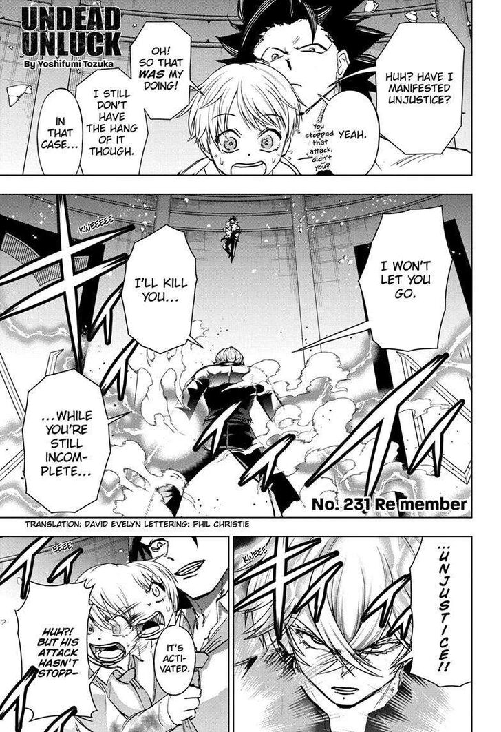 Read Undead Unluck en Manga Online