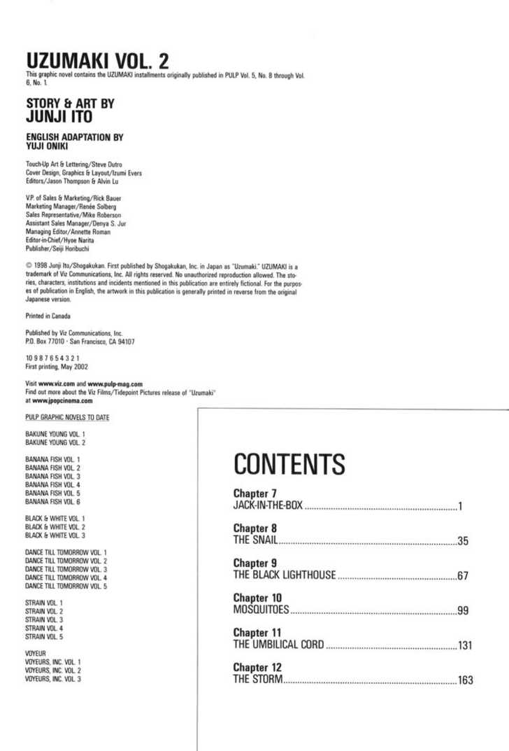 Read Uzumaki en Manga Online