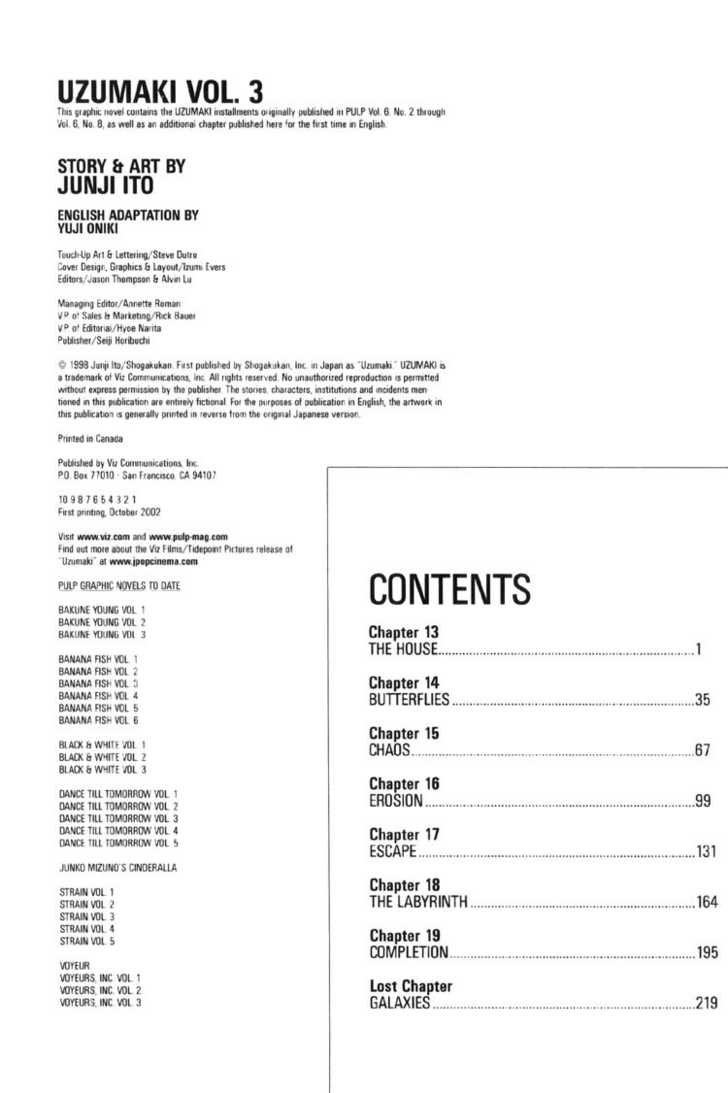 Read Uzumaki en Manga Online