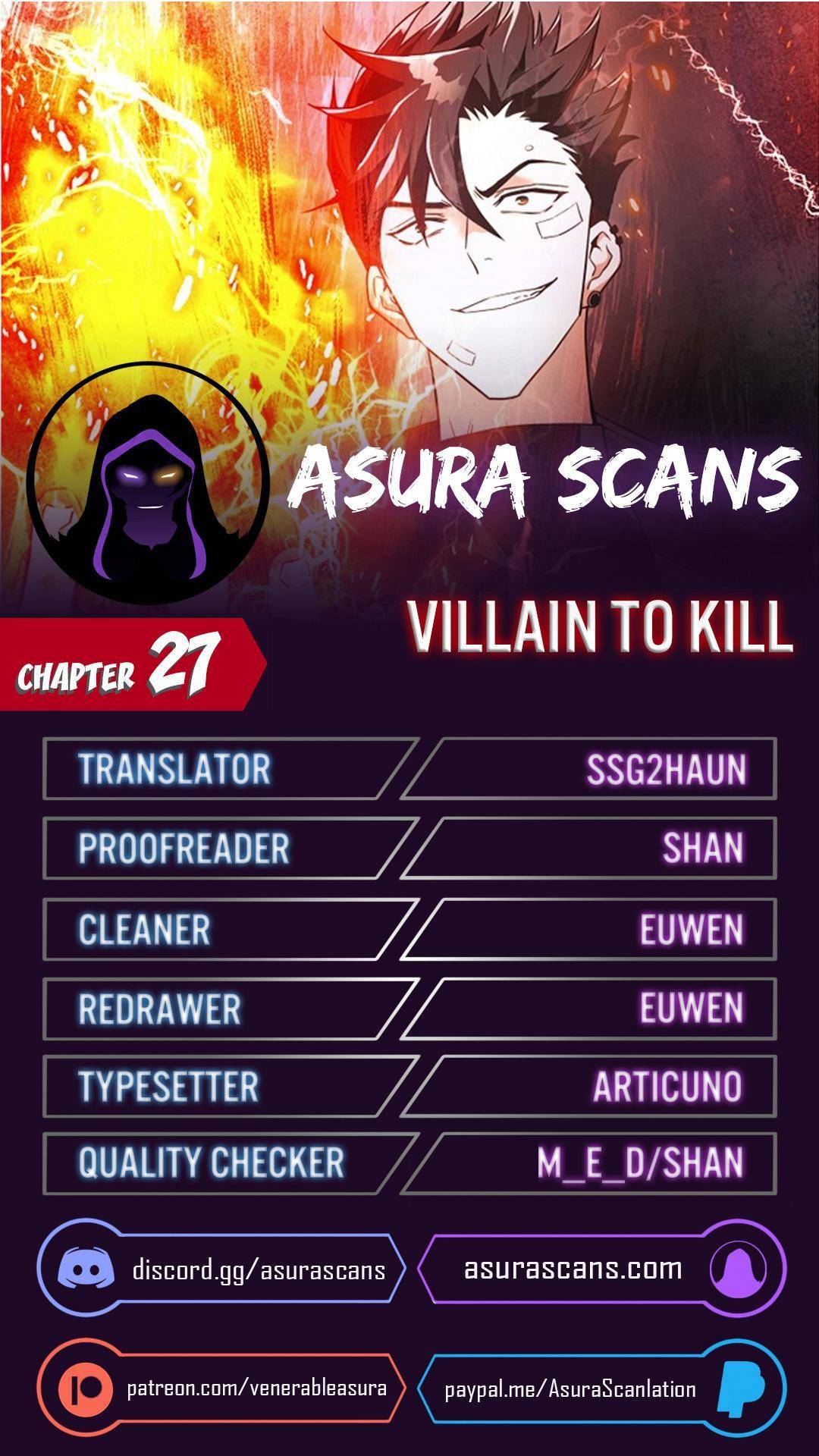 Read Villain to Kill en Manga Online