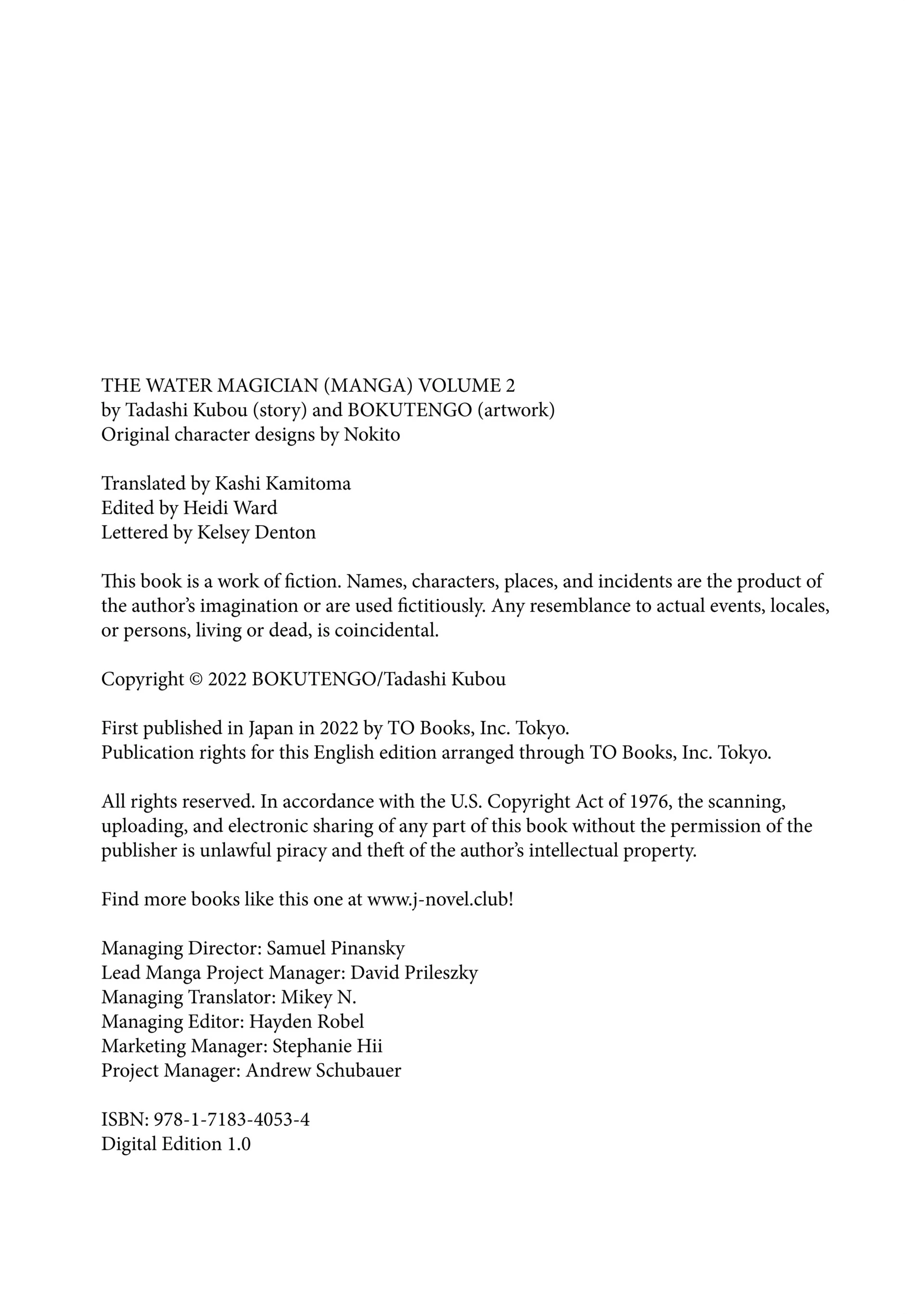 Read Water Magician en Manga Online