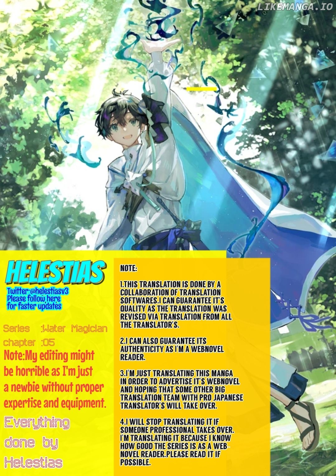 Read Water Magician en Manga Online