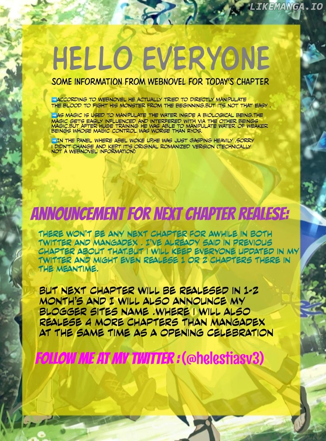 Read Water Magician en Manga Online