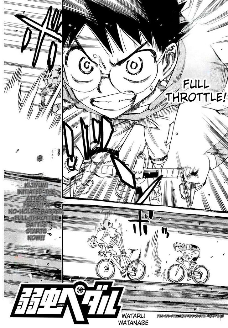 Read Yowamushi Pedal EN Manga Online