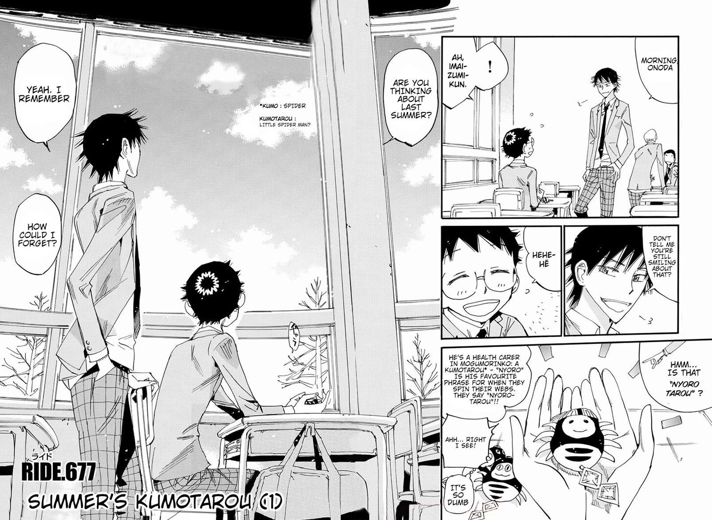 Read Yowamushi Pedal EN Manga Online