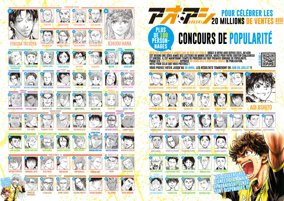 Read Ao Ashi fr Manga Online