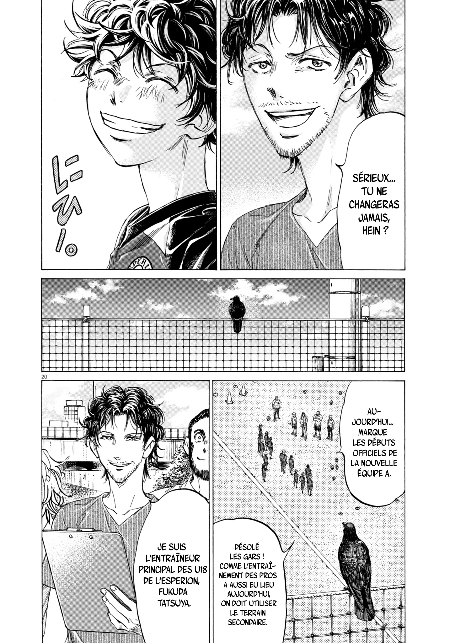 Read Ao Ashi fr Manga Online