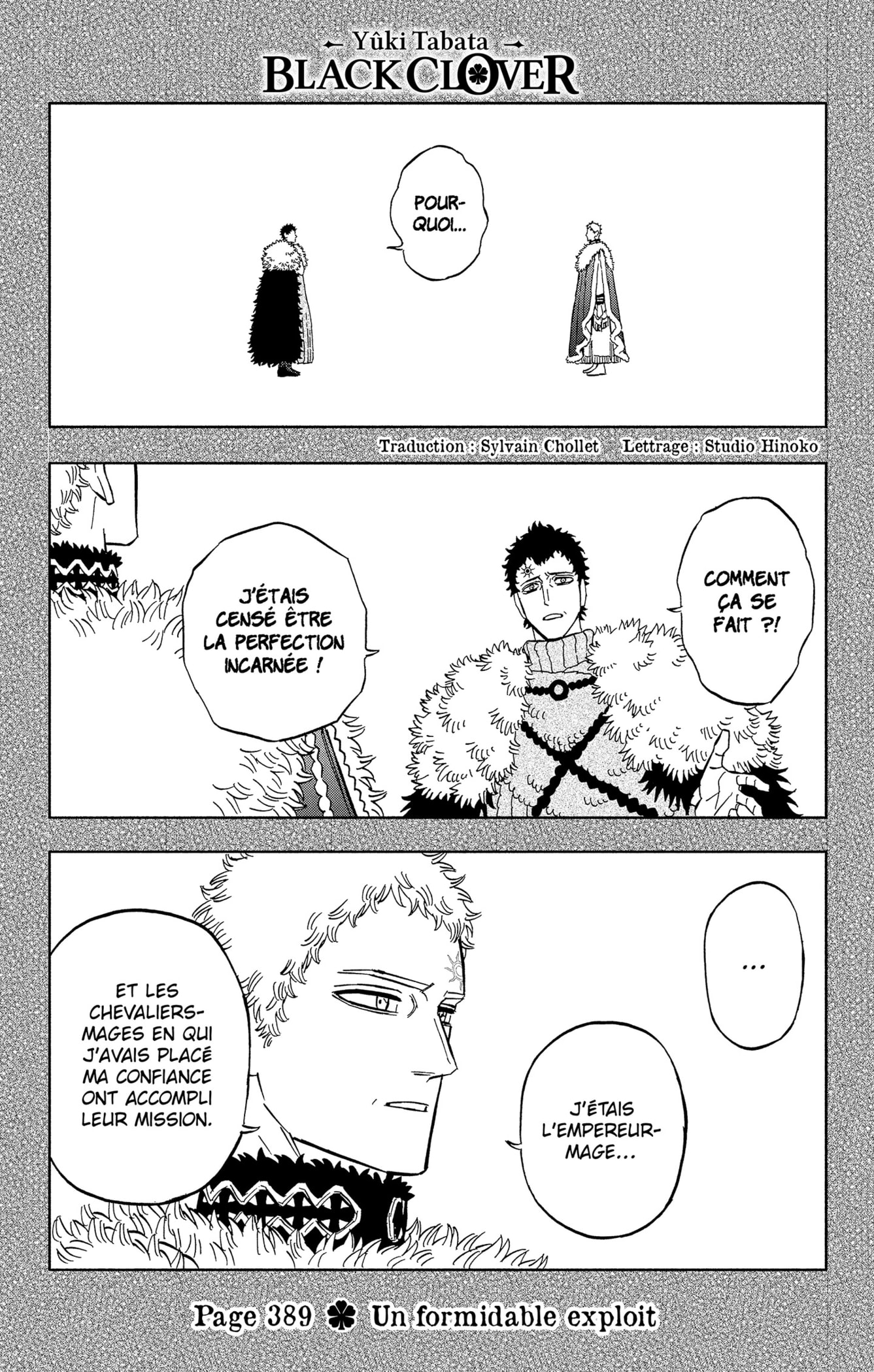 Read Black Clover FR Manga Online