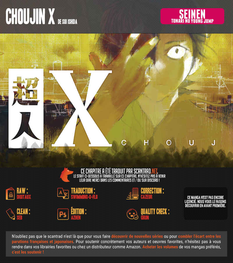 Read Choujin X fr Manga Online