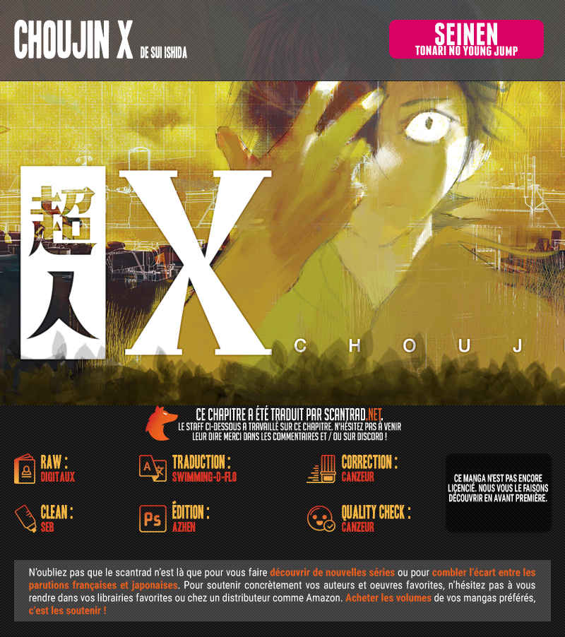 Read Choujin X fr Manga Online