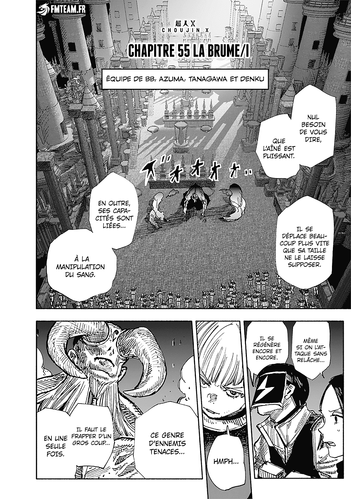 Read Choujin X fr Manga Online