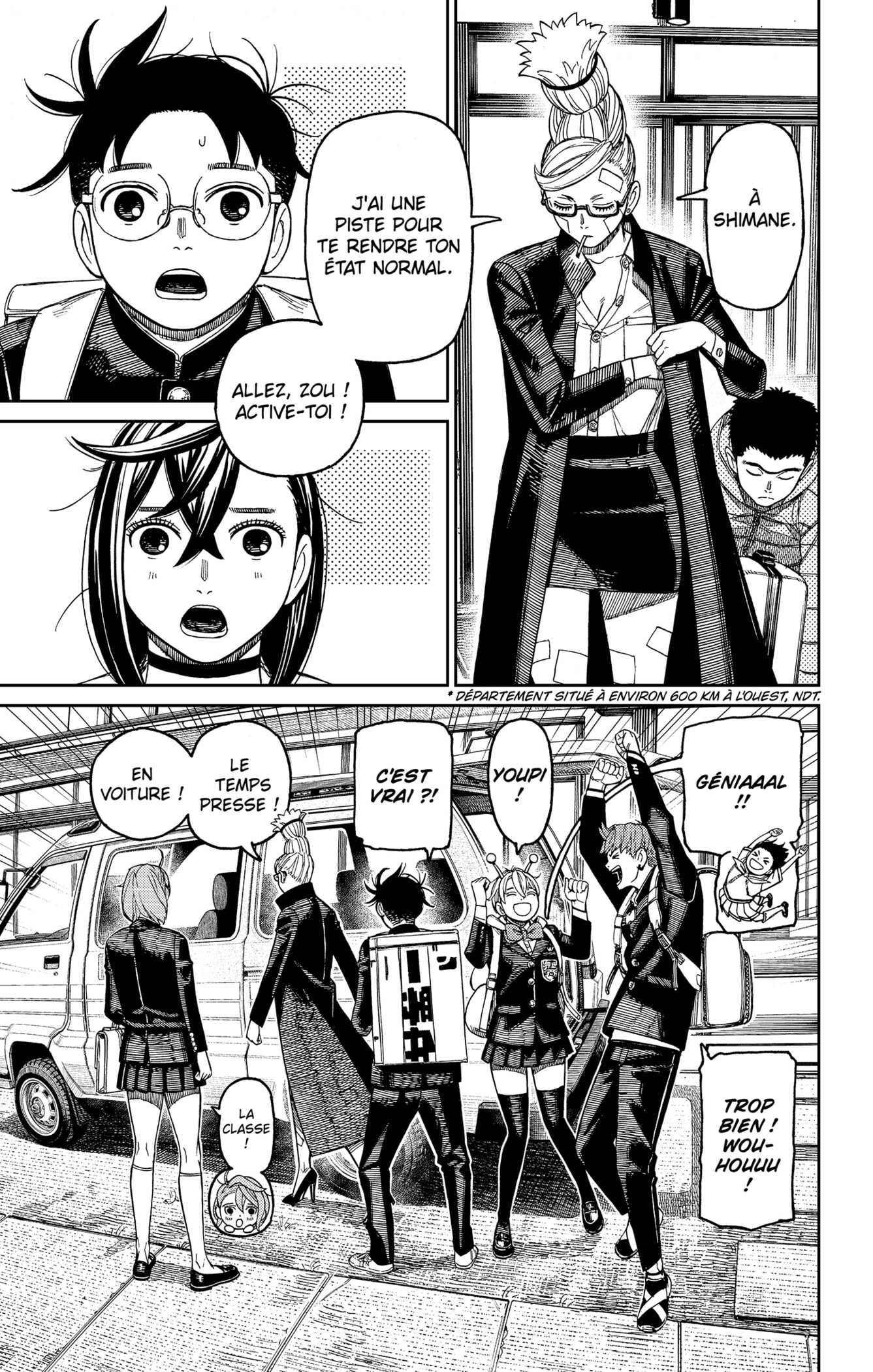 Read Dandadan FR Manga Online