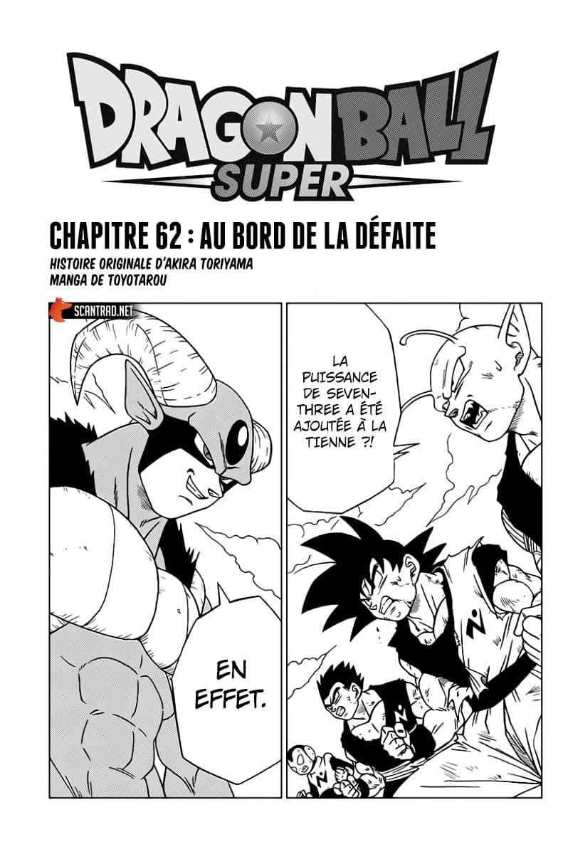 Read Dragon Ball Super FR Manga Online