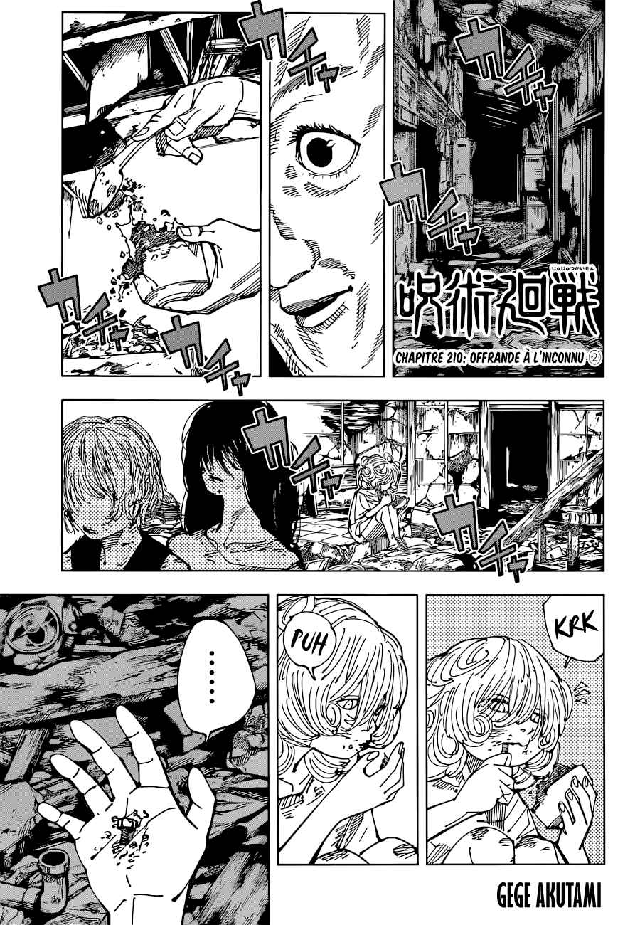 Read Jujutsu Kaisen FR Manga Online