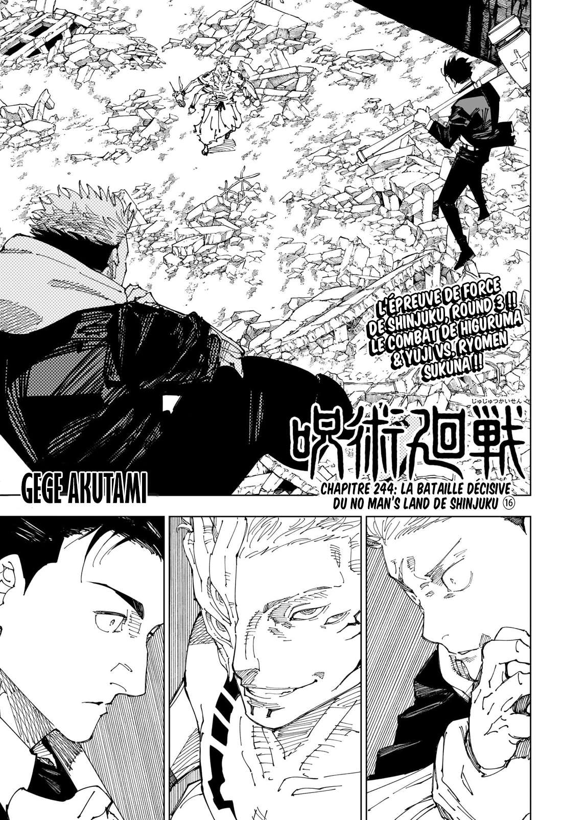 Read Jujutsu Kaisen FR Manga Online