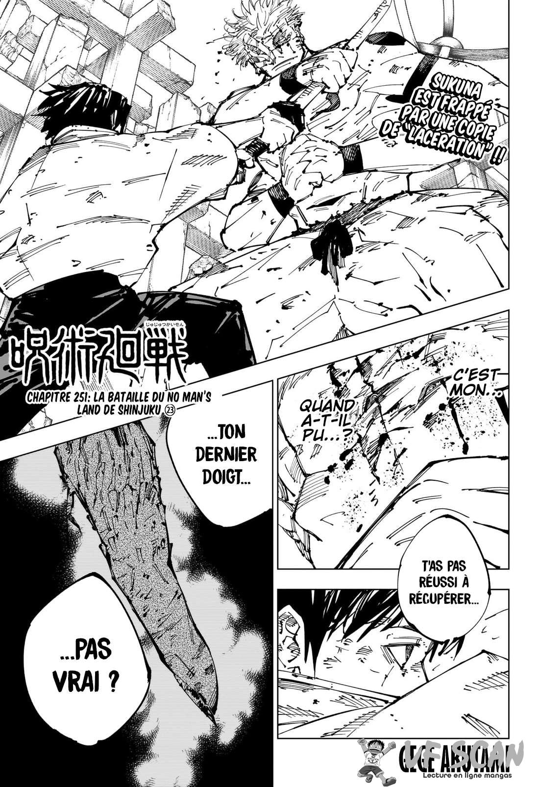 Read Jujutsu Kaisen FR Manga Online